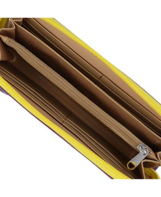 Womens LSU Tigers Zip-Around Wristlet Wallet 7790₽