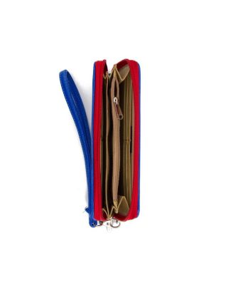 Women's Texas Rangers Zip-Around Wristlet Wallet