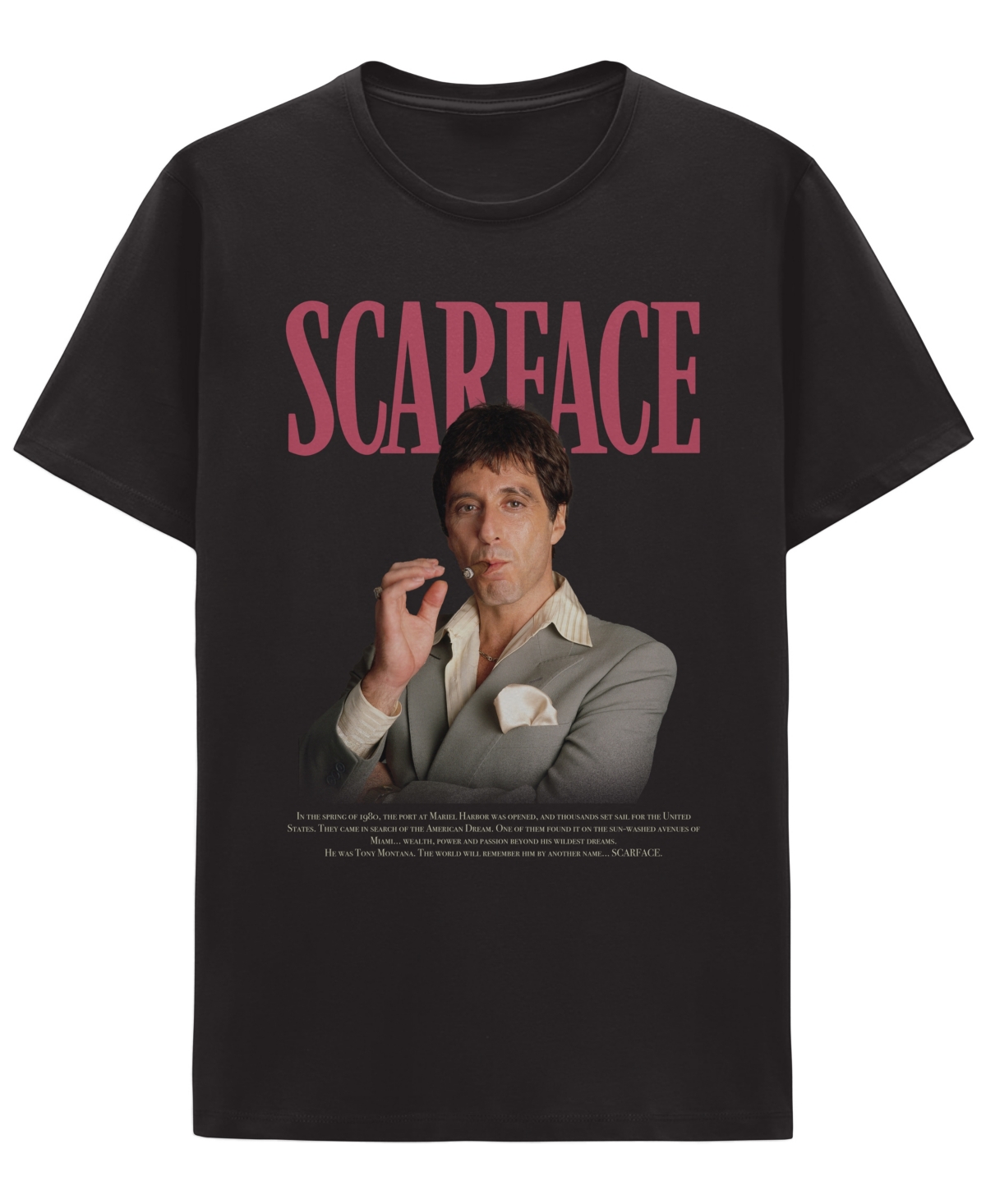 Scarface Men's Short Sleeve T-shirt - Black
