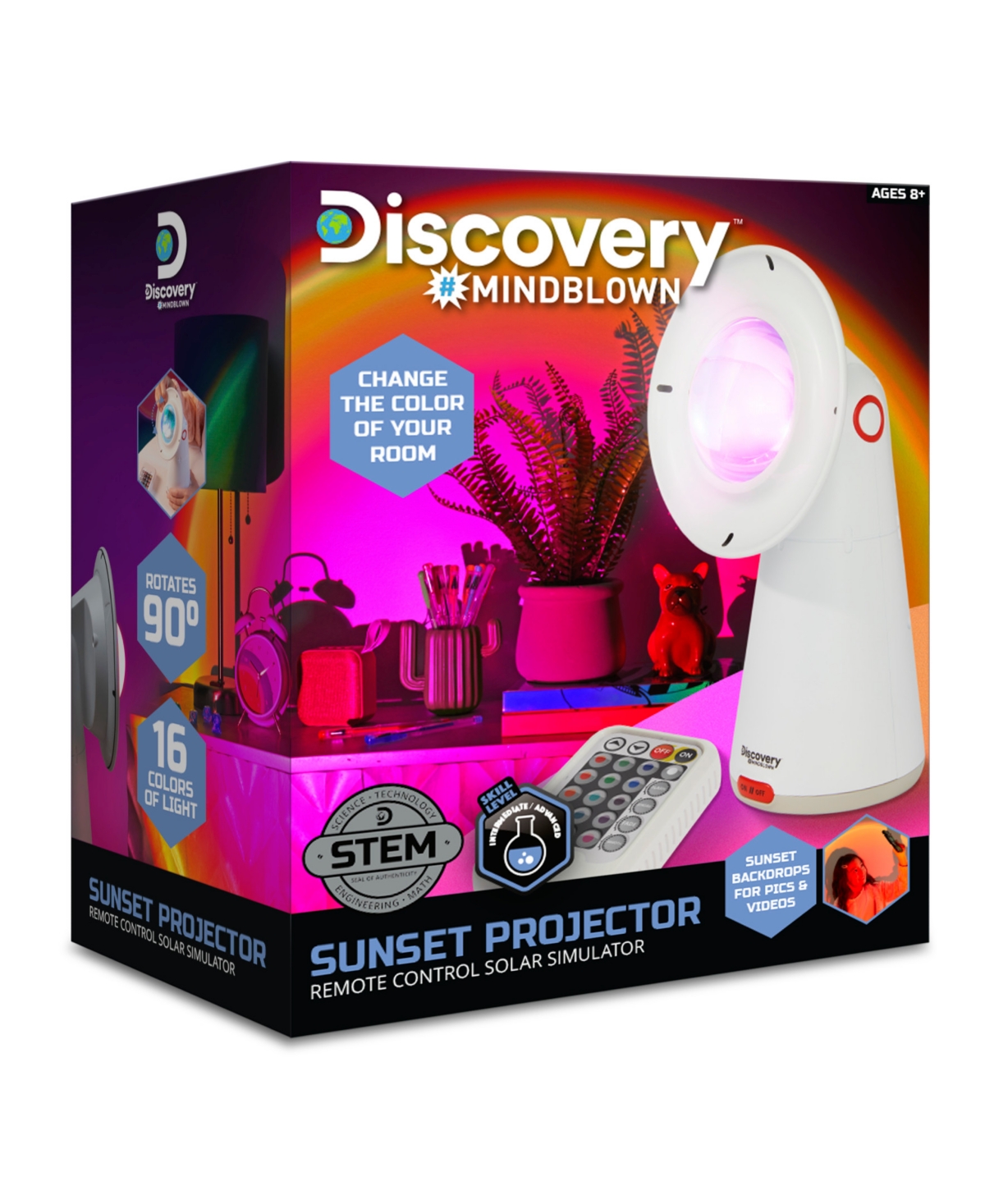 Shop Discovery Sunset Science Solar Simulator In White