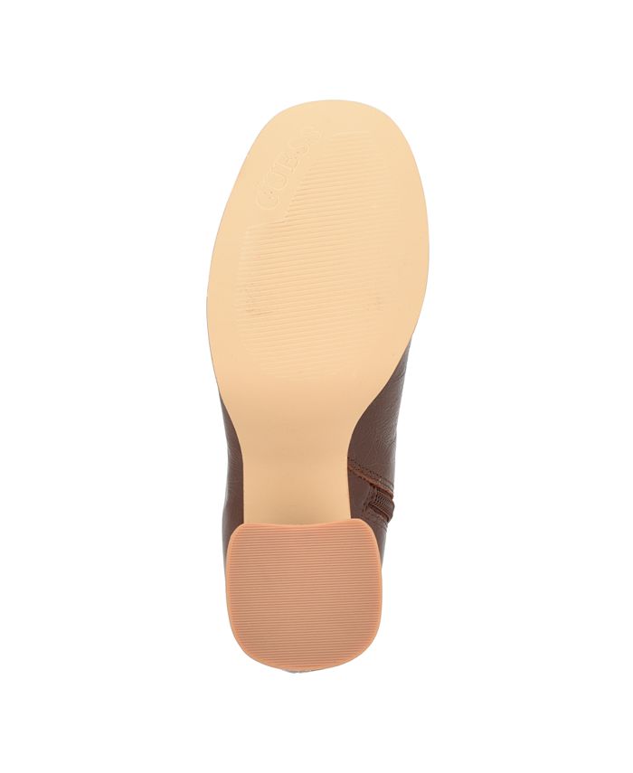 guess women's dejah platform dress bootie