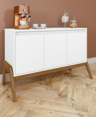 Gales 48.50" Medium Density Fiberboard 4-Shelf Sideboard