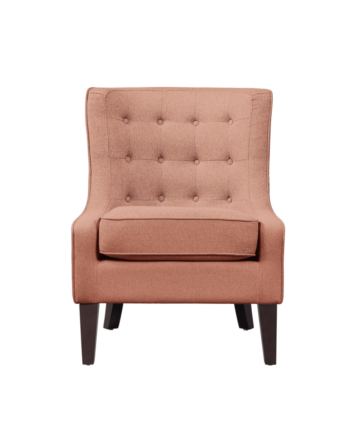 Lifestyle Solutions 36.8" Polyester Iona Accent Chair In Blush