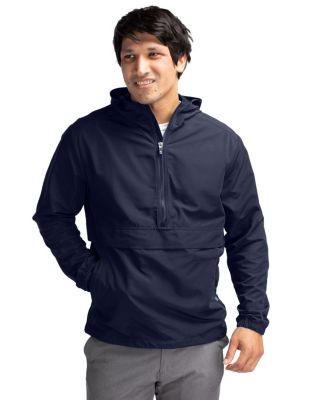 Men's Cutter and Buck Charter Eco Recycled Anorak Jacket