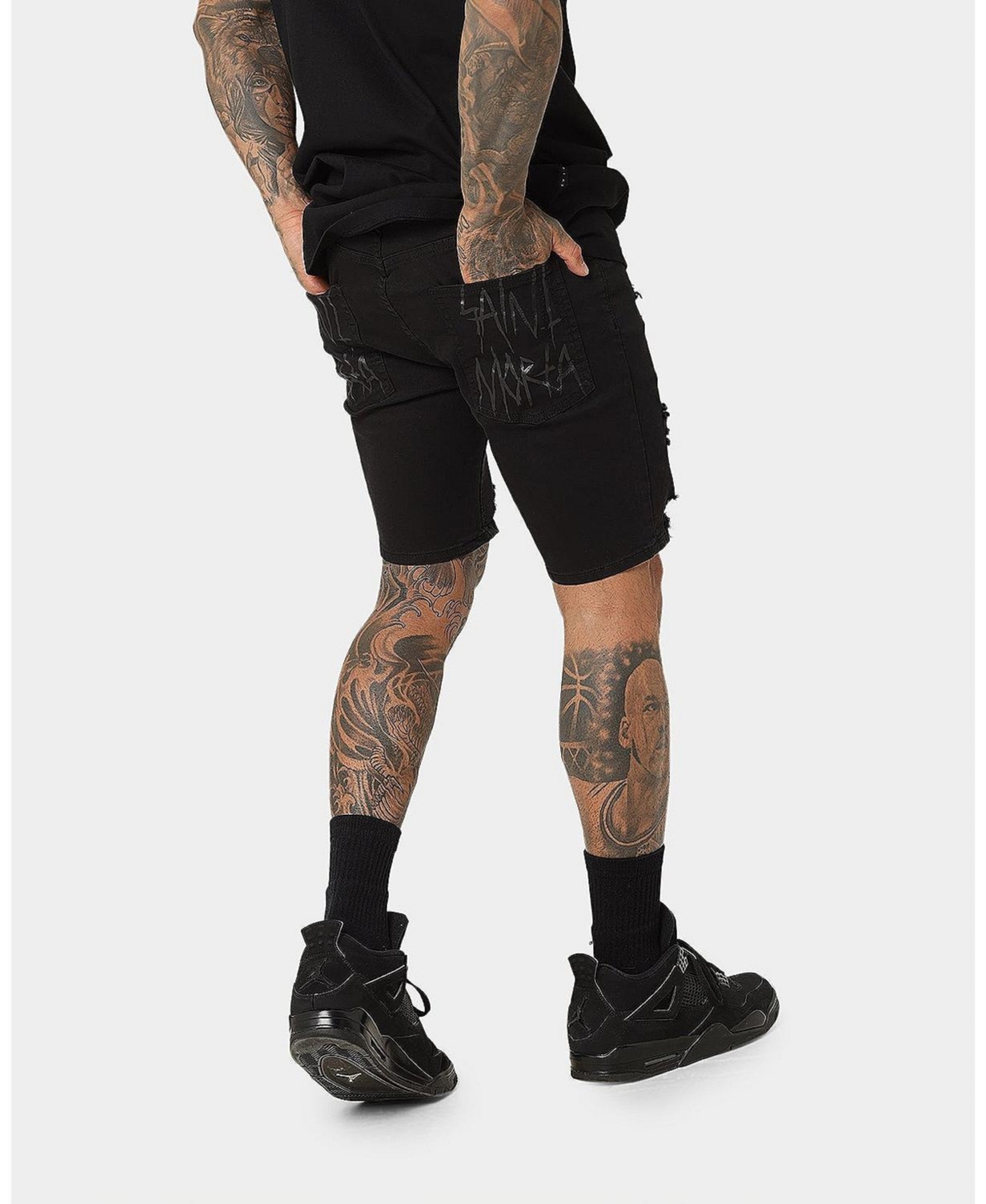 Saint Morta Mens Sm Thrashed Shorts