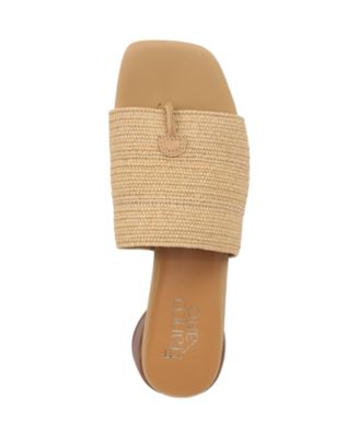 Women's Loran Stacked Heel Slide Dress Sandals