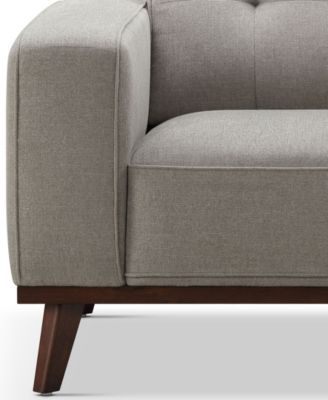 Vicenza 84" Mid-Century Upholstered Sofa