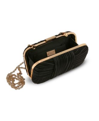 Woman's Cleo Mini Pleated Sash Minaudiere