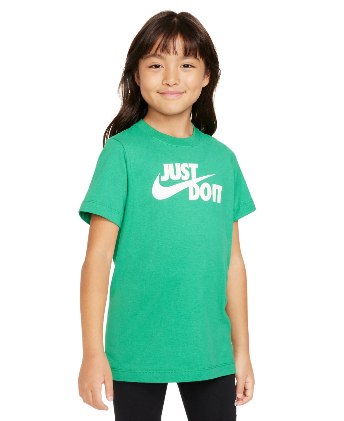 Nike Big Kids Sportswear Graphic T-shirt In Stadium Green
