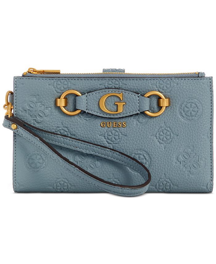 Guess double 2025 zip wallet