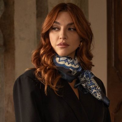 Malta - Silk Foulard for Women 34290₽