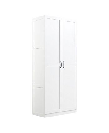 Manhattan Comfort Hopkins Storage Closet - Color: White