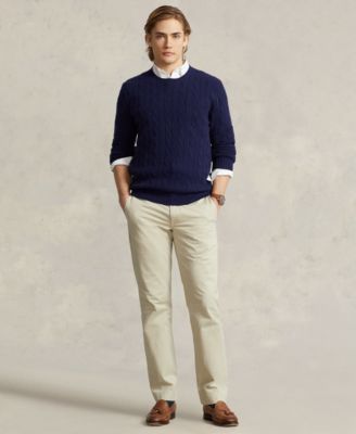 Men's Straight-Fit Stretch Chino Pants