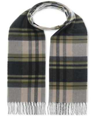 Men's Plaid Scarf