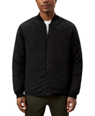 Frank & offers Oak Black Thermore Reversible Skyline Bomber Jacket Size Small