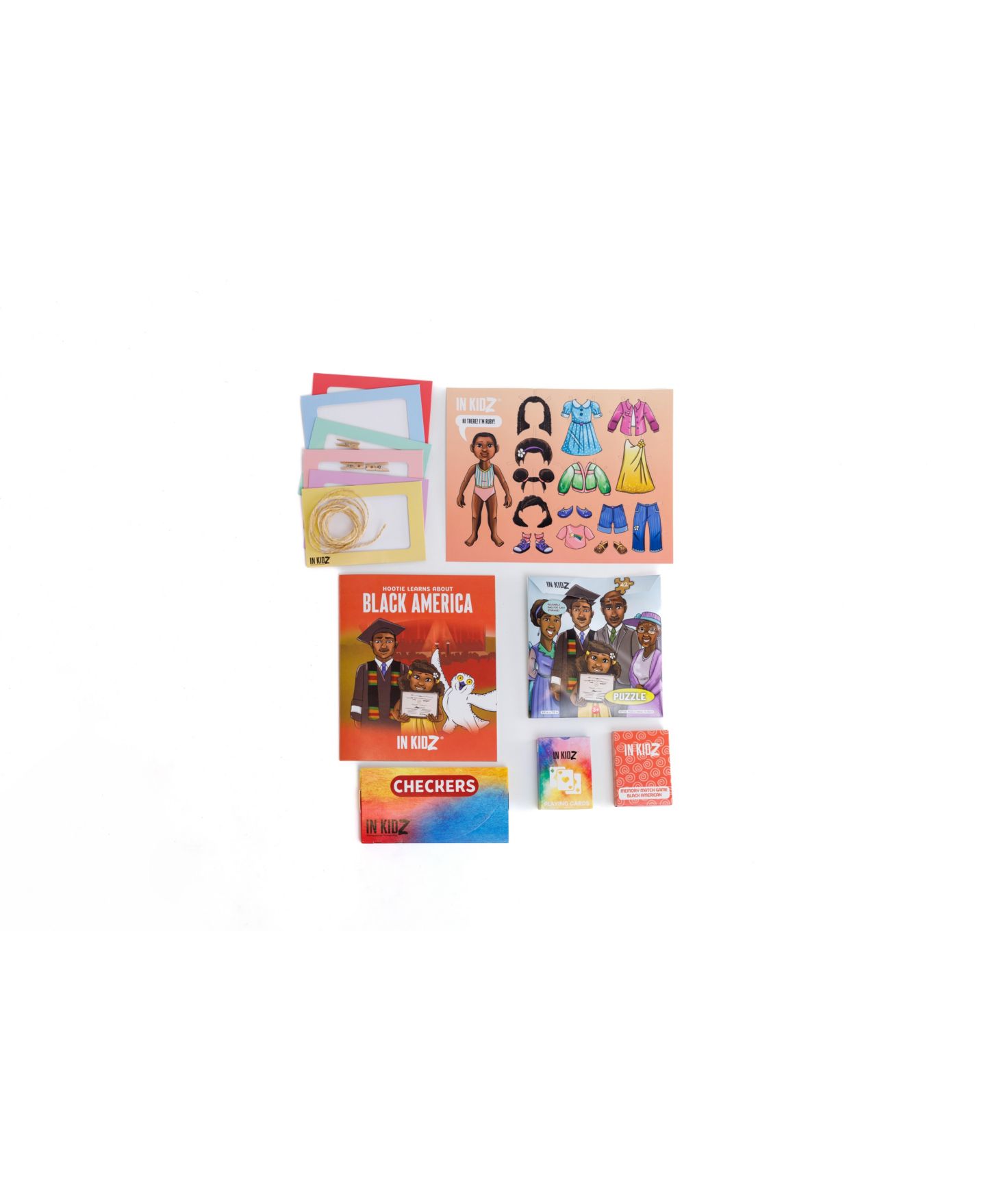 Детские игрушки In KidZ Culture Box Black History Toy Book Set, Ages 3+ — фото 3