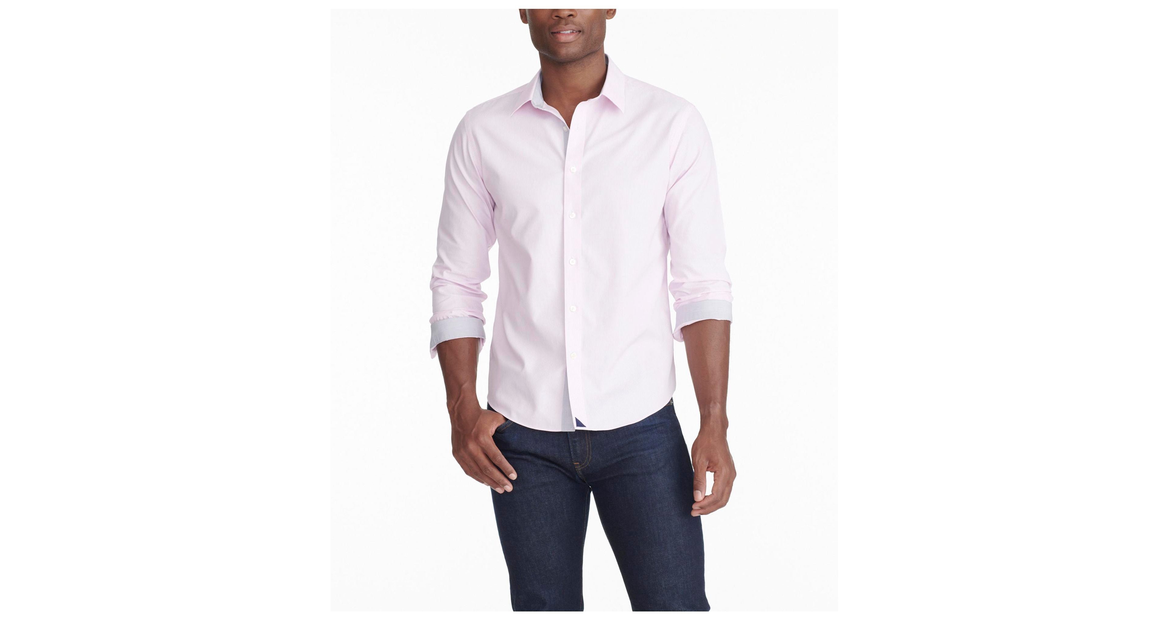 UNTUCKit Men's Regular Fit Wrinkle-Free Douro Button Up Shirt