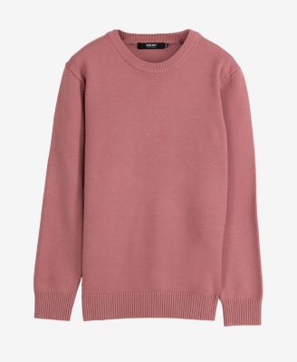 Boy's Basic Crew Neck Sweater