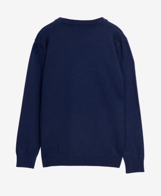 Boy's Basic Crew Neck Sweater