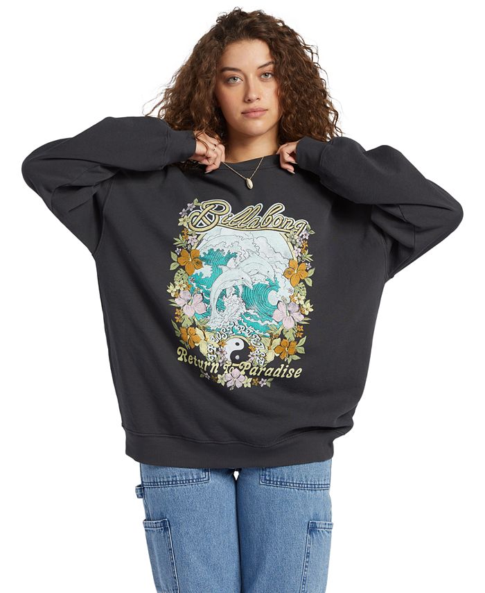 Billabong faded in on sale the sun sweatshirt