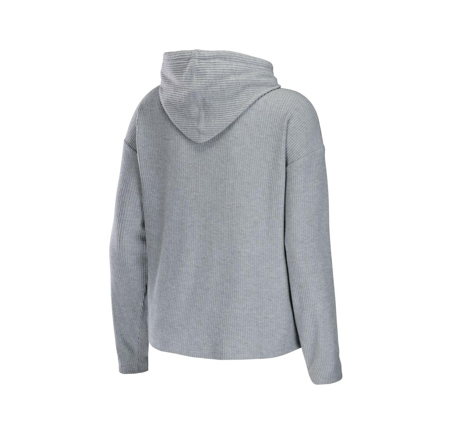 Women's Heather Gray Nashville Predators Logo Pullover Hoodie and Pants Sleep Set