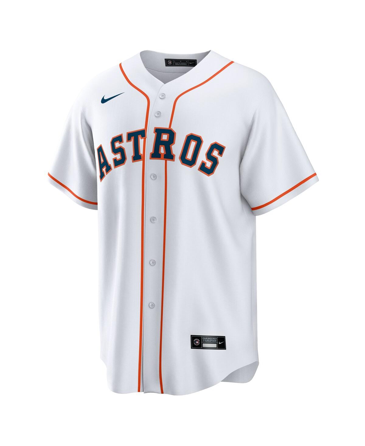 Men's Nike Kyle TuckerHouston Astros Home Official Replica Player Jersey - White