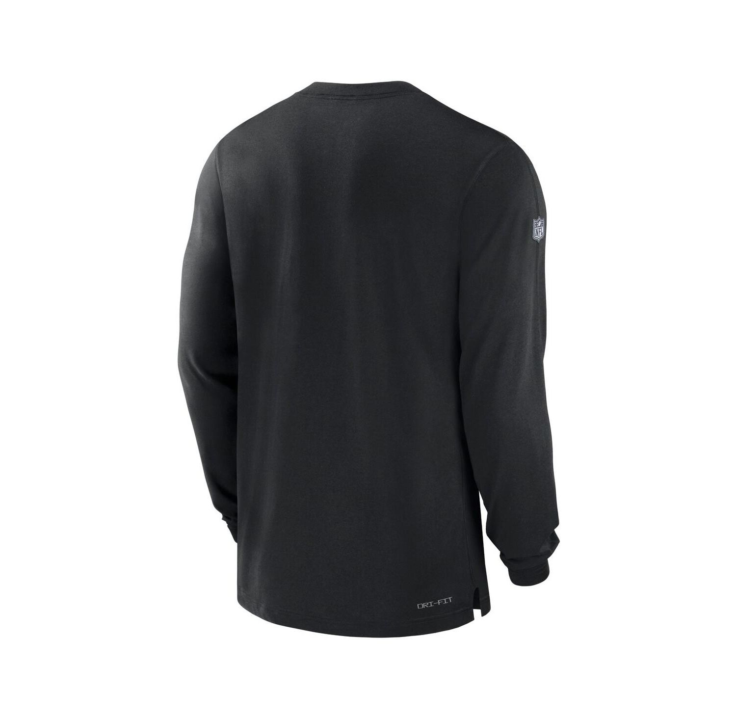 Men's Black New York Jets 2023 Sideline Performance Long Sleeve T-shirt