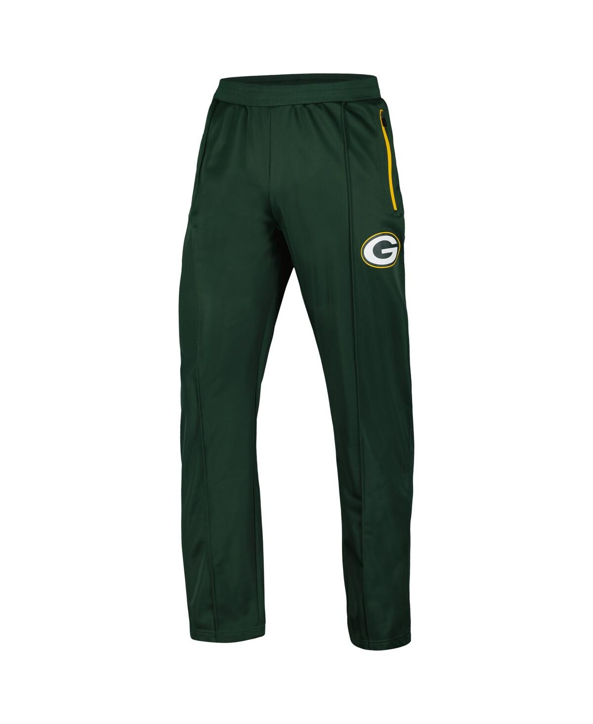 Shop Tommy Hilfiger Men's  Green Green Bay Packers Grant Track Pants