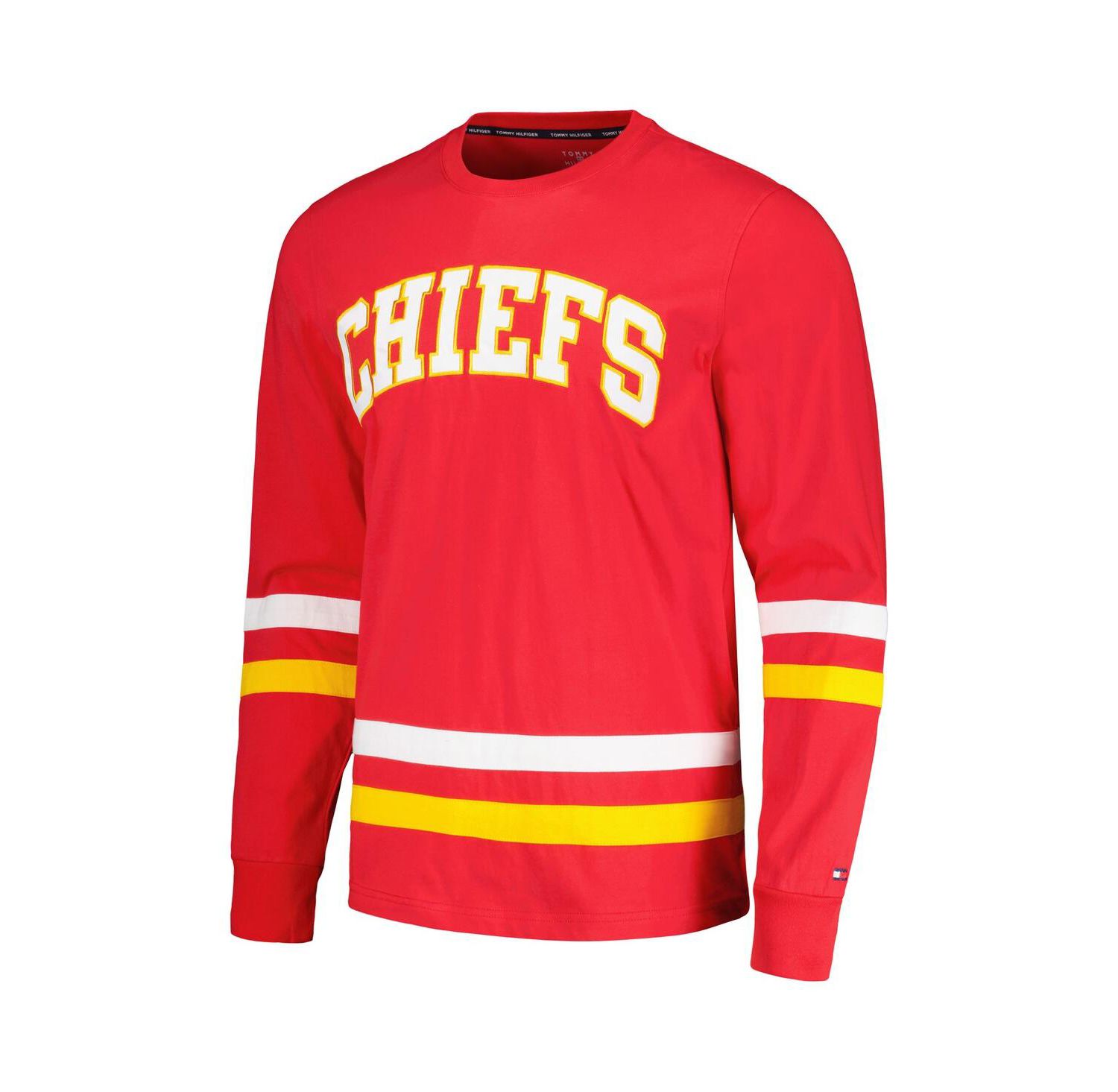 Men's Red, Gold Kansas City Chiefs Nolan Long Sleeve T-shirt