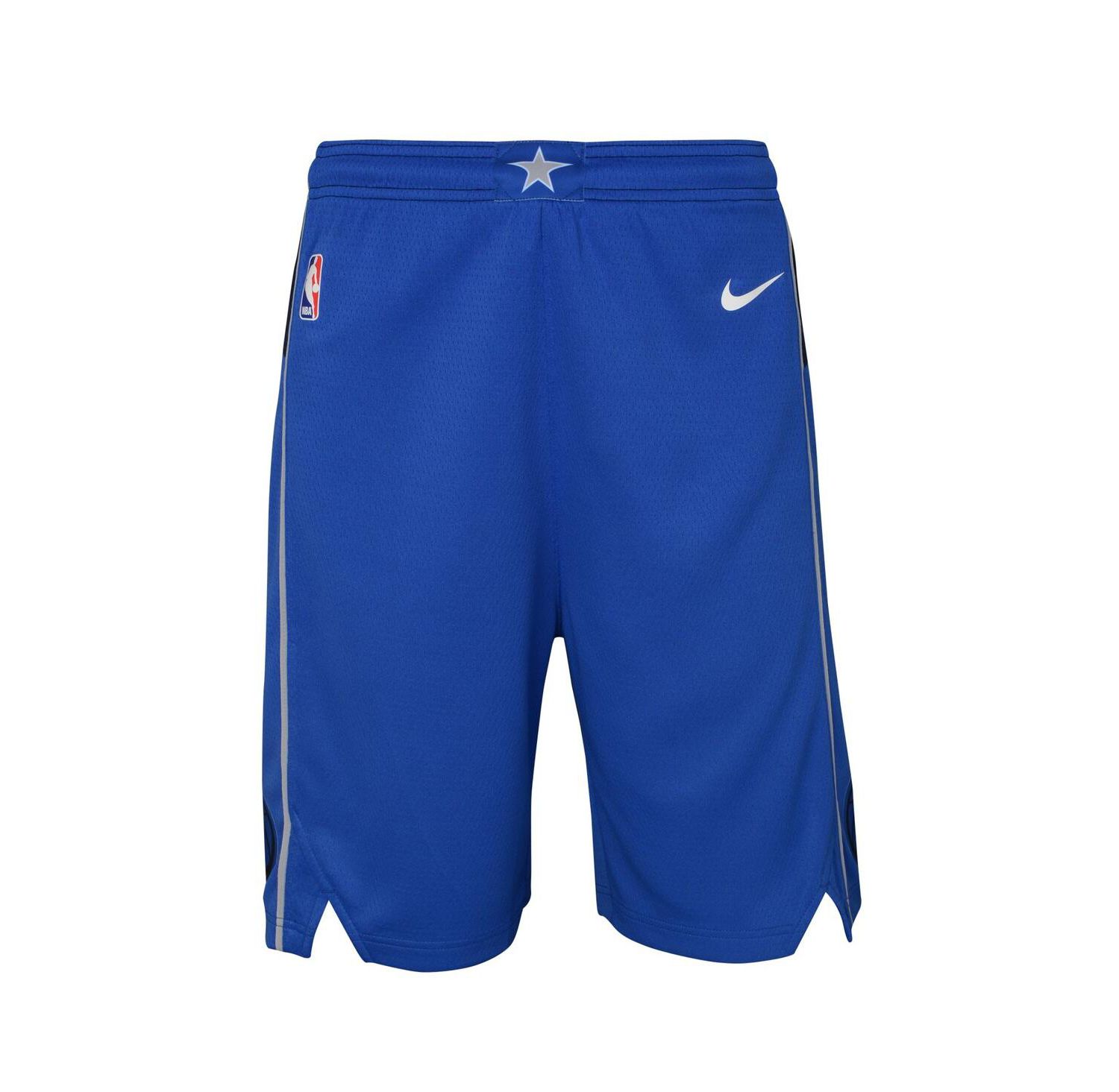 Big Boys Blue Dallas Mavericks Icon Edition Mesh Performance Swingman Shorts