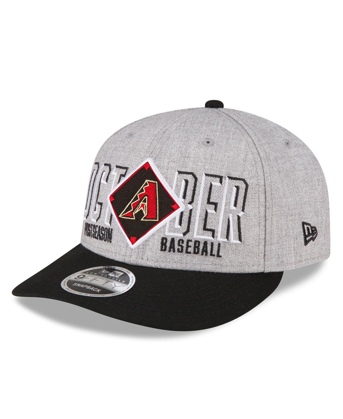 New Era Gray Arizona Diamondbacks 2023 Division Series Winner Locker Room Low Profile 9fifty Snapba In Gray