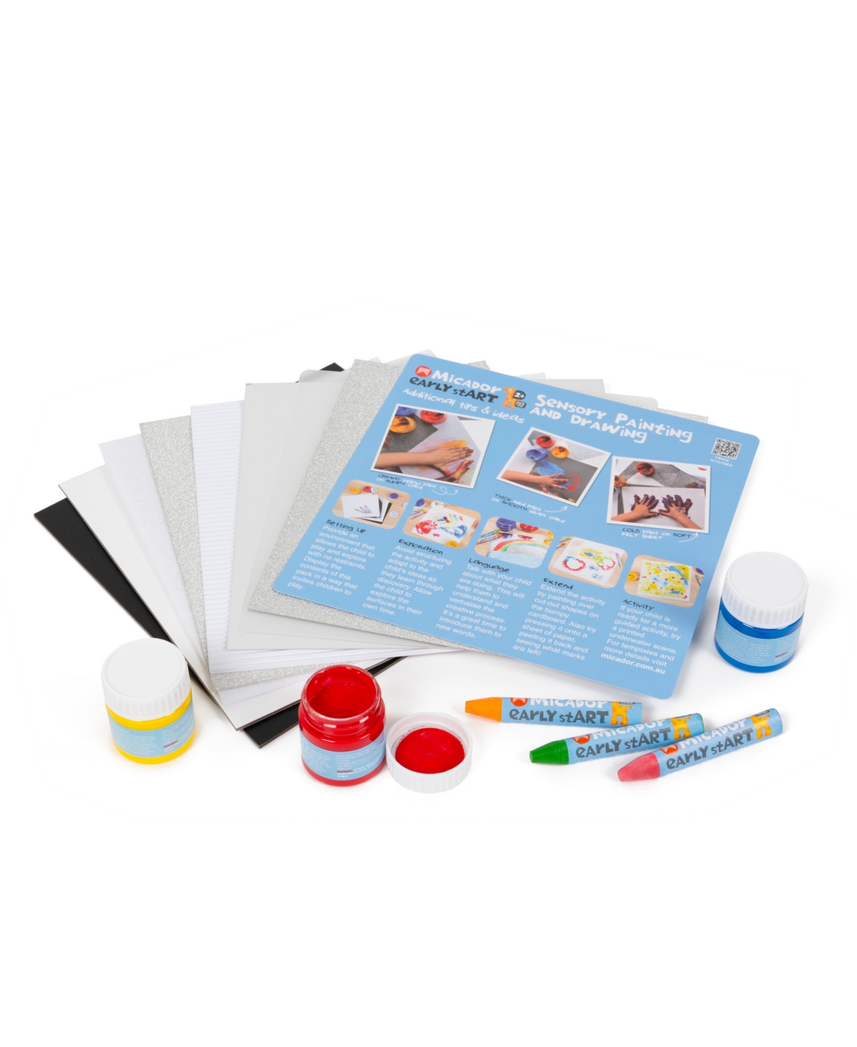 Micador Early Start Sensory Painting Drawing Pack