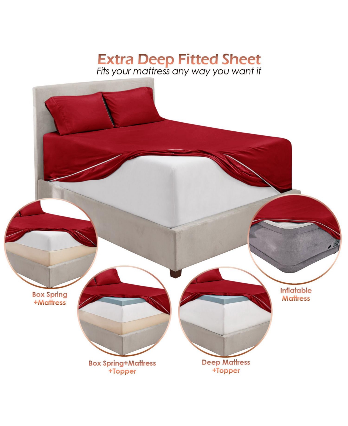 Empyrean Bedding Ultra Soft Extra Deep 18