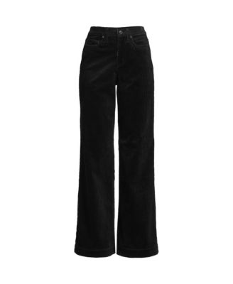 Women's High Rise Wide Leg Corduroy Pants