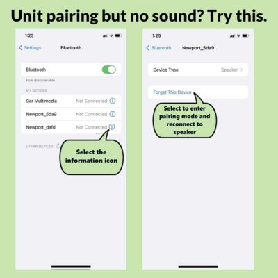 Newport Plug-in Outlet Speaker with Bluetooth 5.1 and Built-in USB Type-A Charging Port - Pair