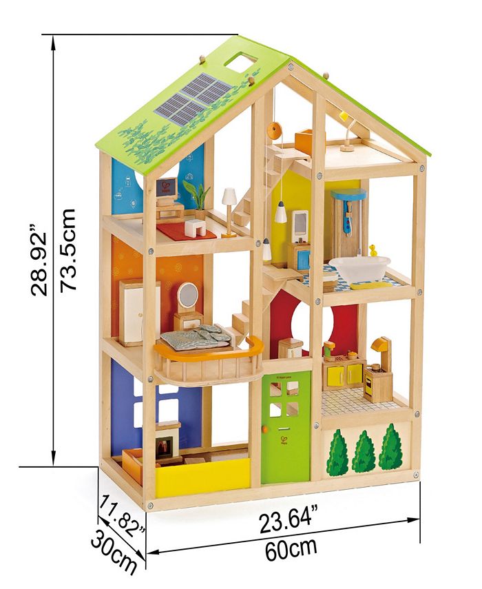 Hape Doll House - All Season House (Furnished) main image 1