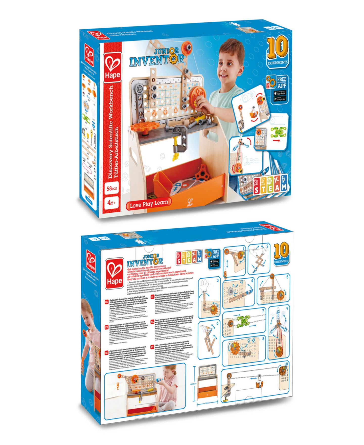 Детская игрушка Hape Junior Inventor- Discovery Scientific Workbench — фото 3