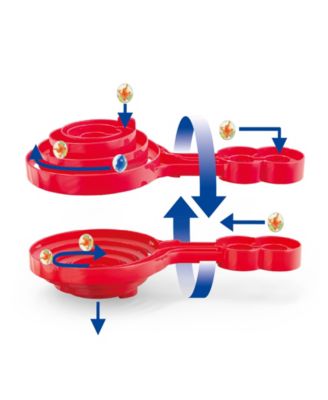 Super Spiral Quadrilla Marble Run Construction