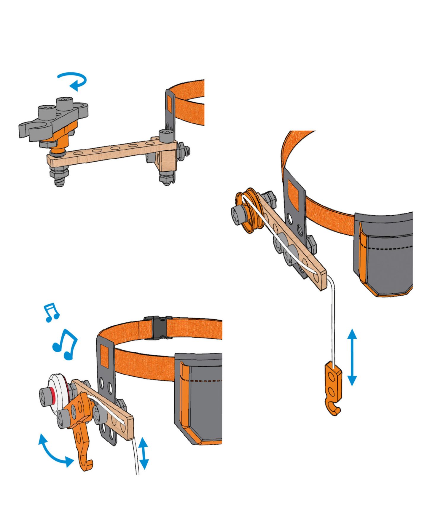 Детские ремни Hape Junior Inventor- Scientific Tool Belt — фото 3