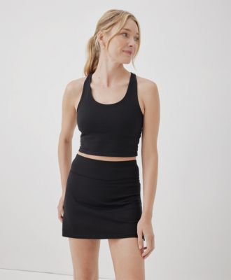 Women's On the Go-To Crop Tank Made With Organic Cotton
