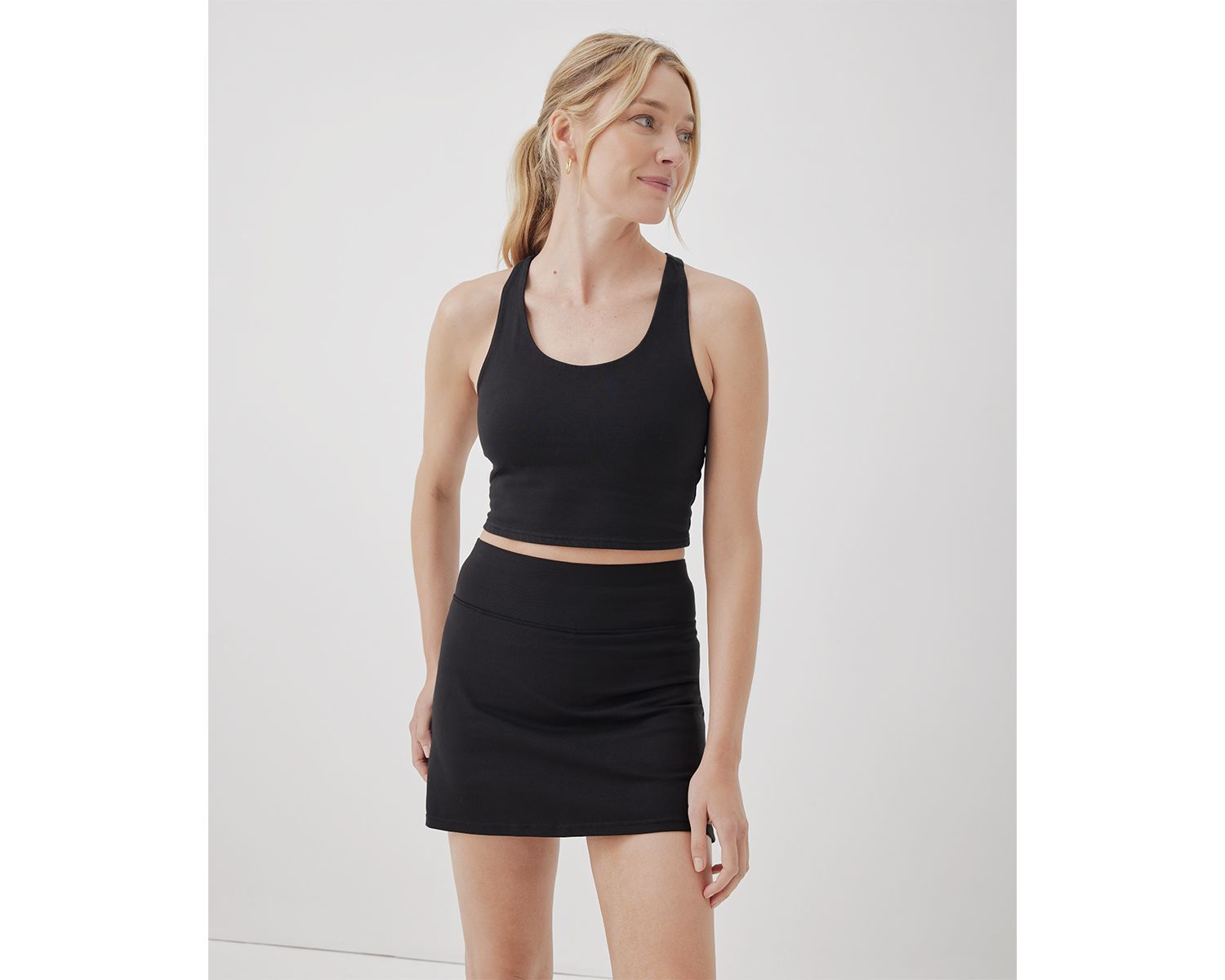 Women's On the Go-To Crop Tank Made With Organic Cotton