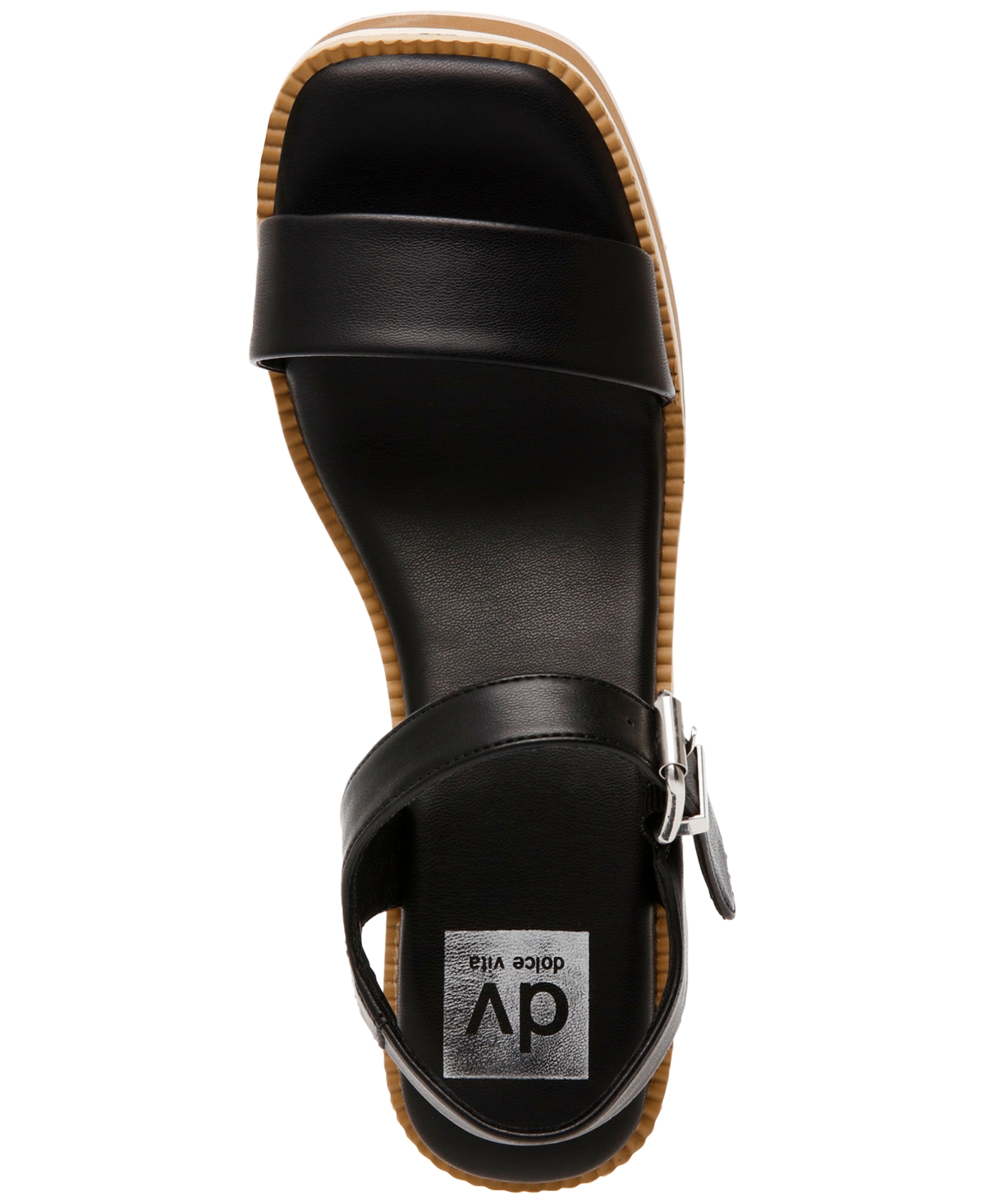 Shop Dv Dolce Vita Women's Nelson Platform Block-heel Sandals In Ivory