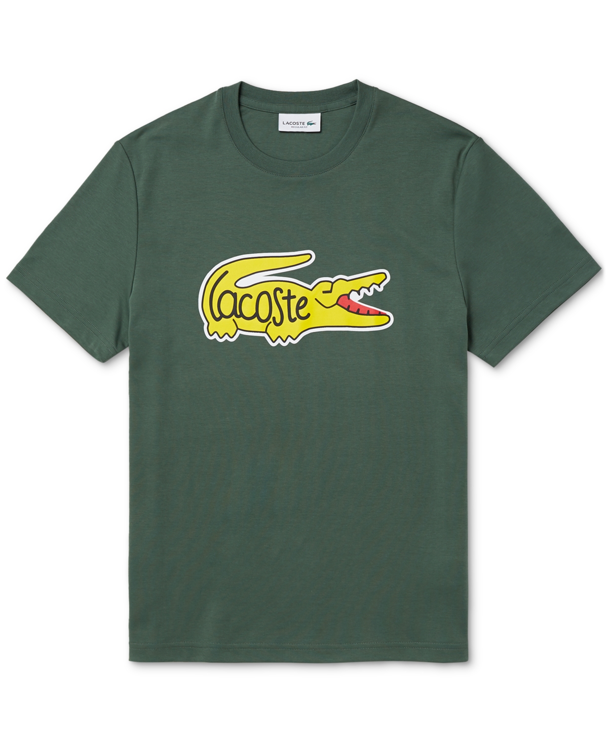 Lacoste Men's Regular-fit Logo T-shirt, Created For Macy's In Smi