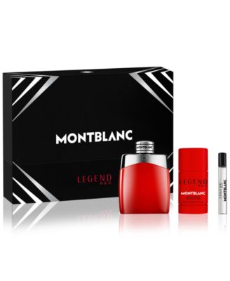 Montblanc - Men's 3-Pc. Legend Red Eau de Parfum Gift Set