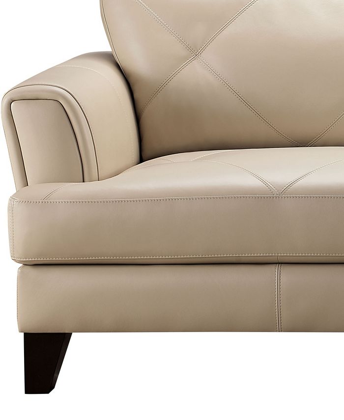 Abbyson Living Swinton 44" Leather Chair Macy's