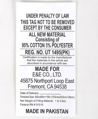 All Natural Cotton Percale Quilted Mattress Pad, Queen