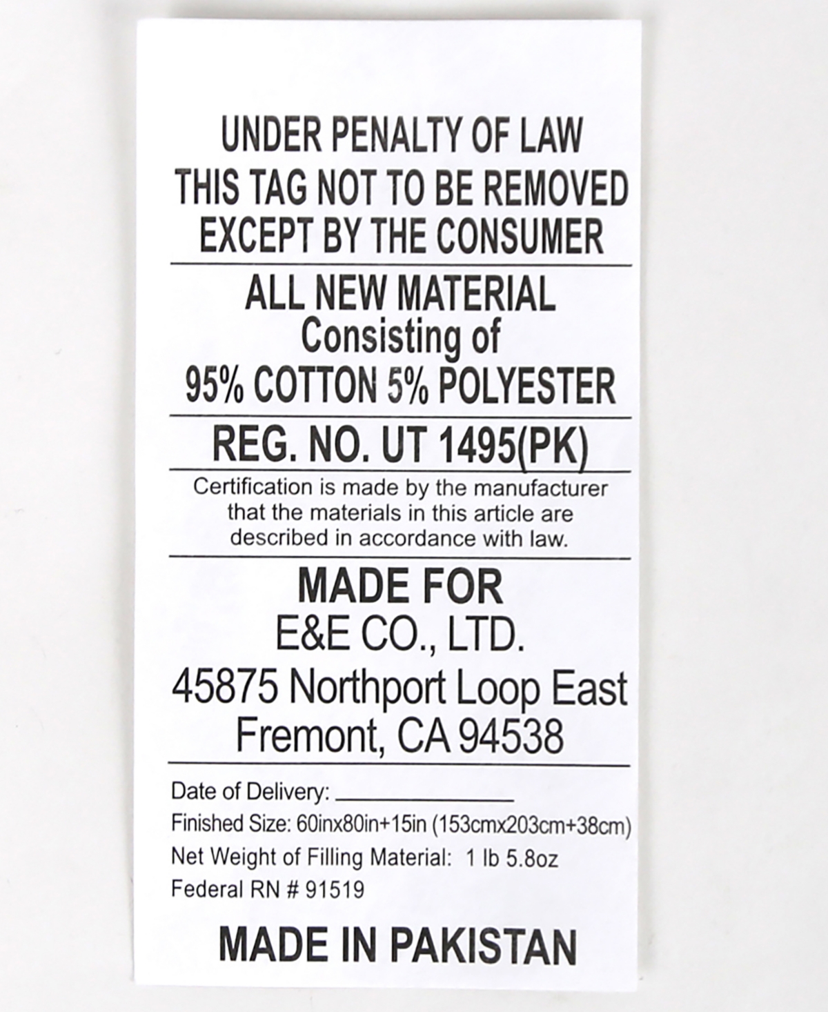 Madison Park All Natural Cotton Percale Quilted Mattress Pad