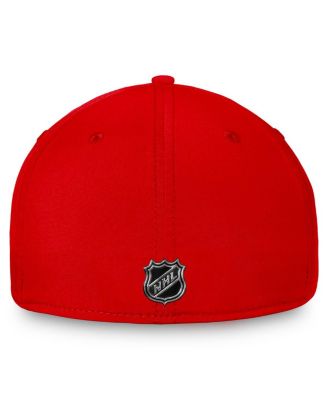 Men's Red Calgary Flames Authentic Pro Training Camp Flex Hat
