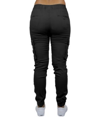 Women's Loose Fit Cotton Stretch Twill Cargo Joggers