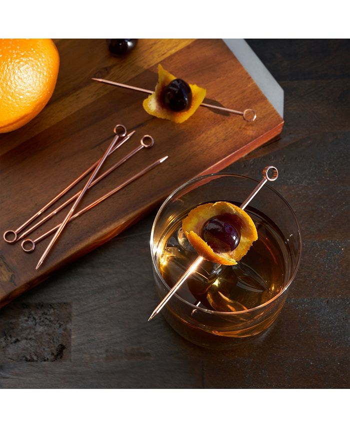 Viski Copper Cocktail Picks Macy's